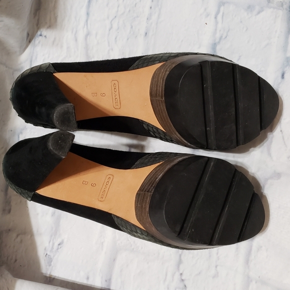 Coach ‘Charisma’ Platform Pumps size 9 - Picture 5 of 7